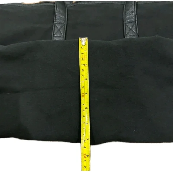 Ralph Lauren Black Duffle Bag w/ Silver Polo Horse Logo Gym/ Travel /Work (NWOT) - Picture 11 of 11